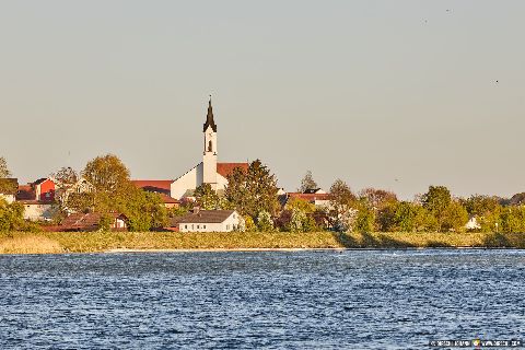 Gemeinde Marktl Landkreis Altötting Dornitzen Aussicht Inn (Dirschl Johann) Deutschland AÖ